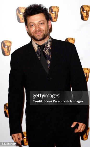 Andy Serkis arrives at the Bafta Television Craft Awards, at the Dorchester Hotel, central London.