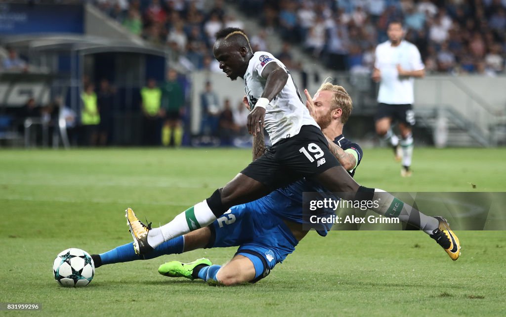 1899 Hoffenheim v Liverpool FC - UEFA Champions League Qualifying Play-Offs Round: First Leg