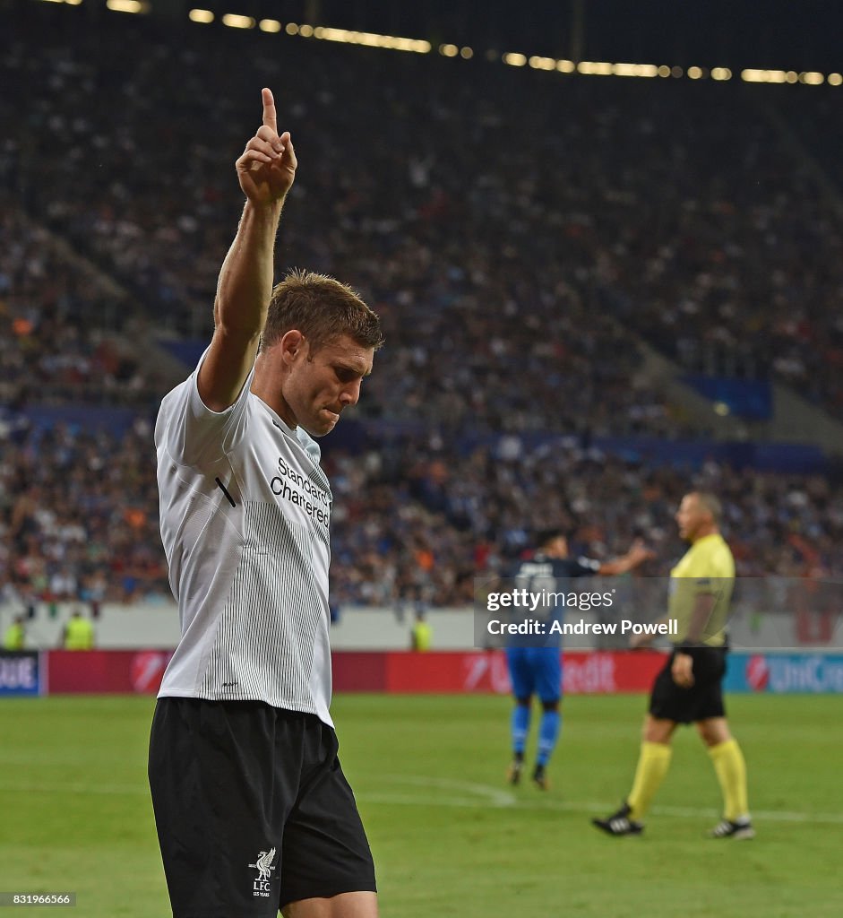 1899 Hoffenheim v Liverpool FC - UEFA Champions League Qualifying Play-Offs Round: First Leg