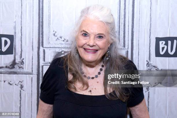 Lois Smith attends Build Presents to discuss the play "Marjorie Prime" at Build Studio on August 15, 2017 in New York City.