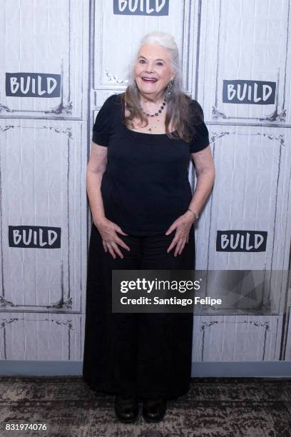 Lois Smith attends Build Presents to discuss the play "Marjorie Prime" at Build Studio on August 15, 2017 in New York City.