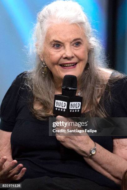 Lois Smith attends Build Presents to discuss the play "Marjorie Prime" at Build Studio on August 15, 2017 in New York City.