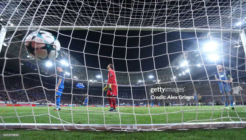 1899 Hoffenheim v Liverpool FC - UEFA Champions League Qualifying Play-Offs Round: First Leg