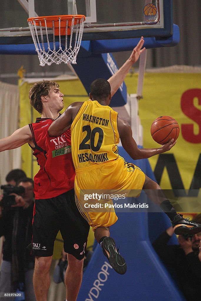 Euroleague Basketball - Top 16 Game 3 - Aris TT Bank v Tau Ceramica
