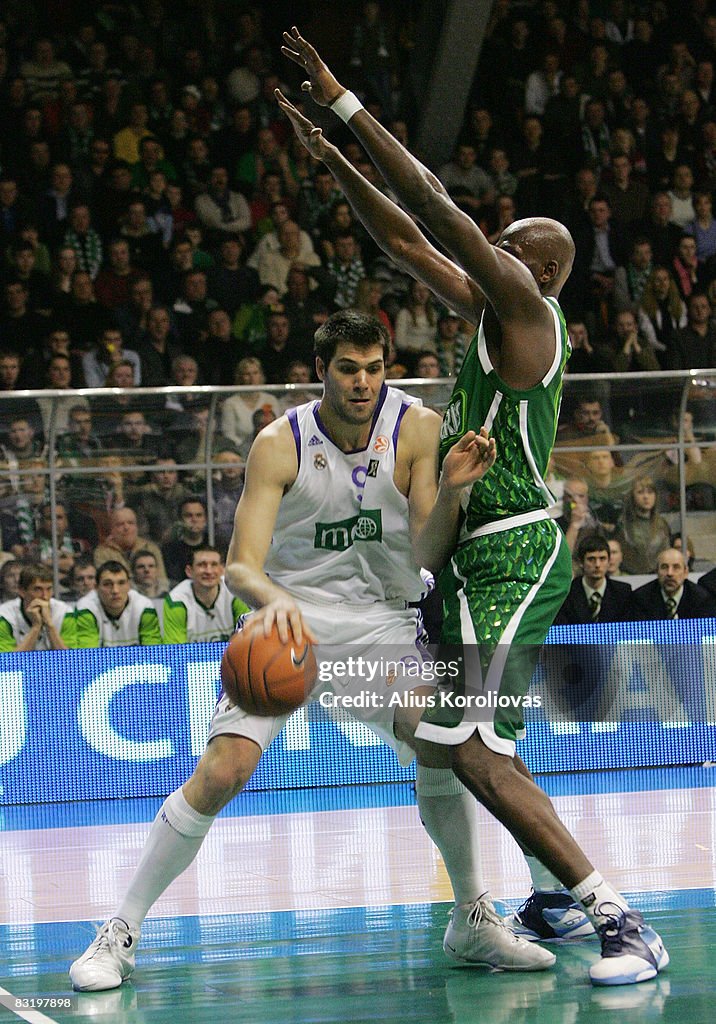 Euroleague Basketball - Top 16 Game 4 - Real Madrid v Zalgiris Kaunas