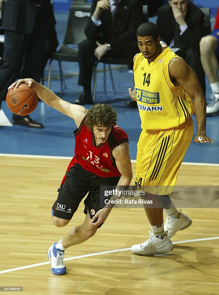 Euroleague Basketball - Top 16, Game 5 - Tau Ceramica v Aris TT Bank