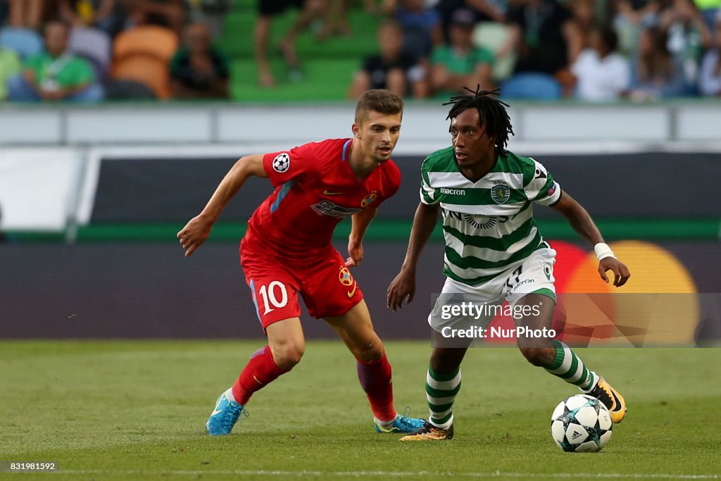 Sporting CP v Steaua Bucuresti - UEFA Champions League Qualifying Play-Offs Round: First Leg