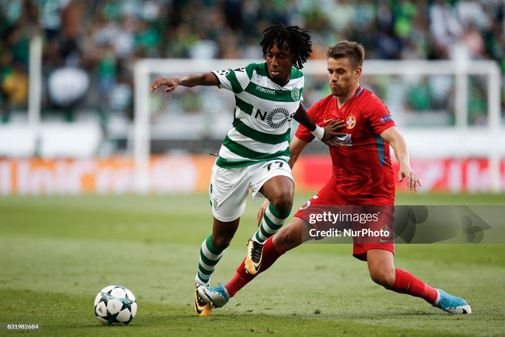 Sporting CP v Steaua Bucuresti - UEFA Champions League Qualifying Play-Offs Round: First Leg