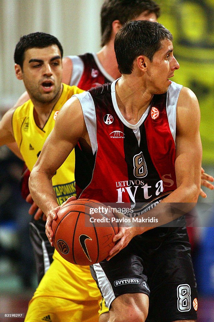 Euroleague Basketball - Top 16, Game 6 - Aris TT Bank v Lietuvos Rytas