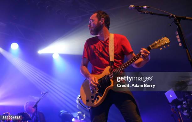 James Mercer of The Shins performs during a concert at Huxleys Neue Welt on August 15, 2017 in Berlin, Germany.