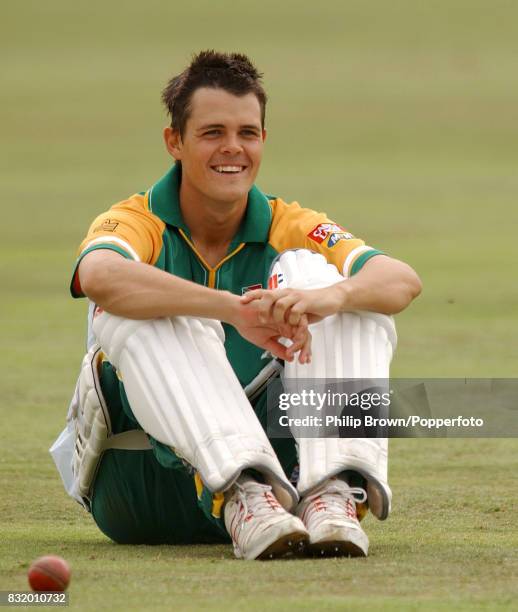 Jacques Rudolph of South Africa during a training session before the 5th Test match between England and South Africa at The Oval, London, 2nd...