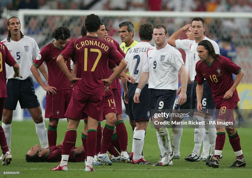 Soccer - 2006 FIFA World Cup Germany - Quarter Final - England v Portugal - AufSchalke Arena