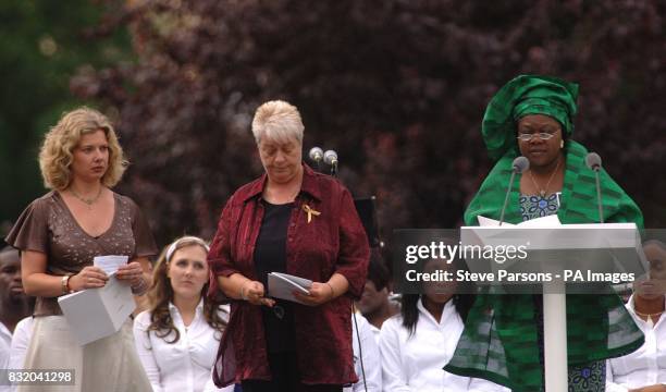 Yvonne Nash who lost her fiancee Jamie Gordon at Tavistock Square, Kathryn Gilkinson, who lost her daughter Shelley Mather at Kings Cross and Marie...