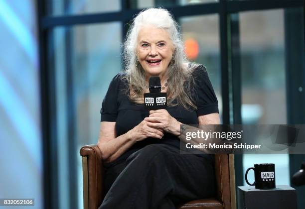 Actress Lois Smith visits Build Series to discuss "Marjorie Prime" at Build Studio on August 15, 2017 in New York City.