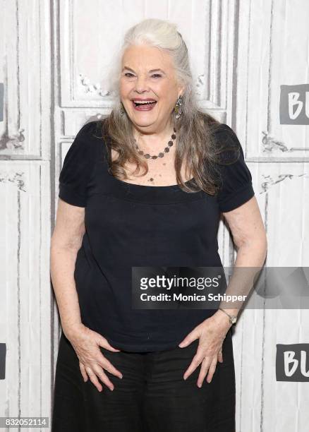 Actress Lois Smith visits Build Series to discuss "Marjorie Prime" at Build Studio on August 15, 2017 in New York City.