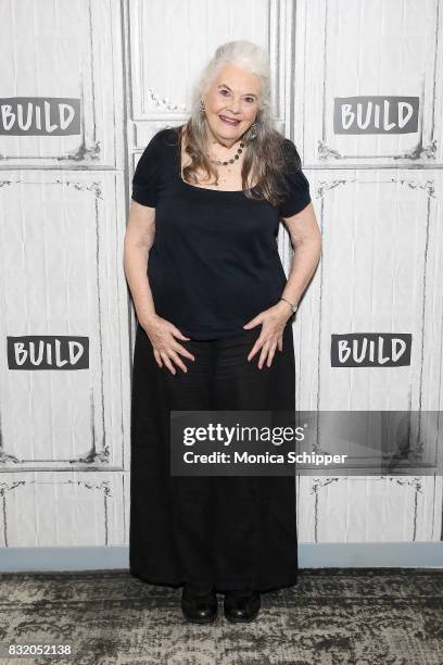 Actress Lois Smith visits Build Series to discuss "Marjorie Prime" at Build Studio on August 15, 2017 in New York City.