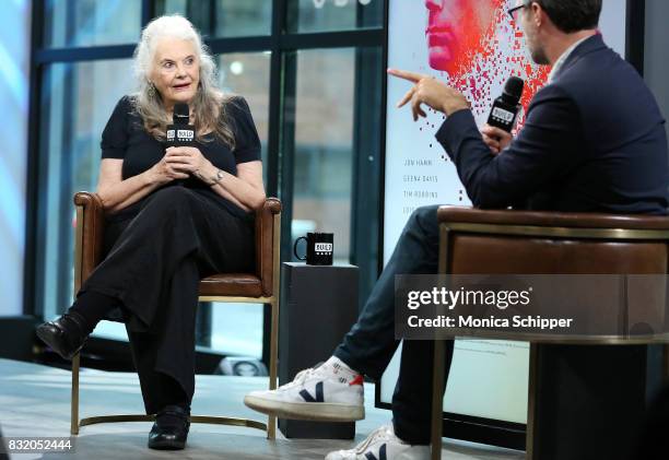 Actress Lois Smith visits Build Series to discuss "Marjorie Prime" at Build Studio on August 15, 2017 in New York City.