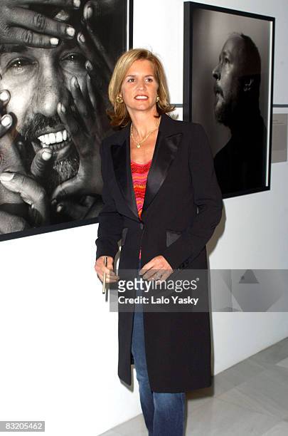 Kerry Kennedy Cuomo, daughter of Robert Kennedy, attends the opening of the exhibition of photographs that illustrate her book "Decir la Verdad al...