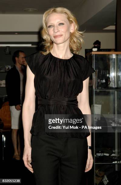 Cate Blanchett arriving for the UK premiere of Little Fish, at the Curzon Soho, central London.Sam Neill and his step-daughter Maiko arrive for the...