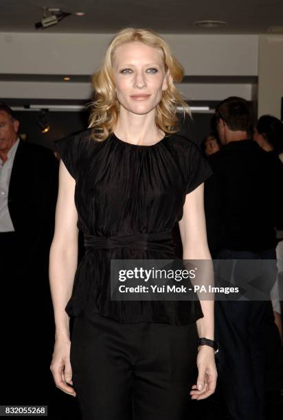 Cate Blanchett arriving for the UK premiere of Little Fish, at the Curzon Soho, central London.Sam Neill and his step-daughter Maiko arrive for the...