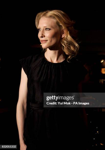 Cate Blanchett arriving for the UK premiere of Little Fish, at the Curzon Soho, central London.Sam Neill and his step-daughter Maiko arrive for the...