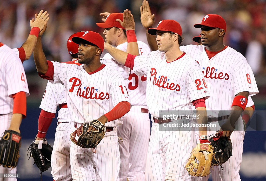 Los Angeles Dodgers v Philadelphia Phillies, Game 1