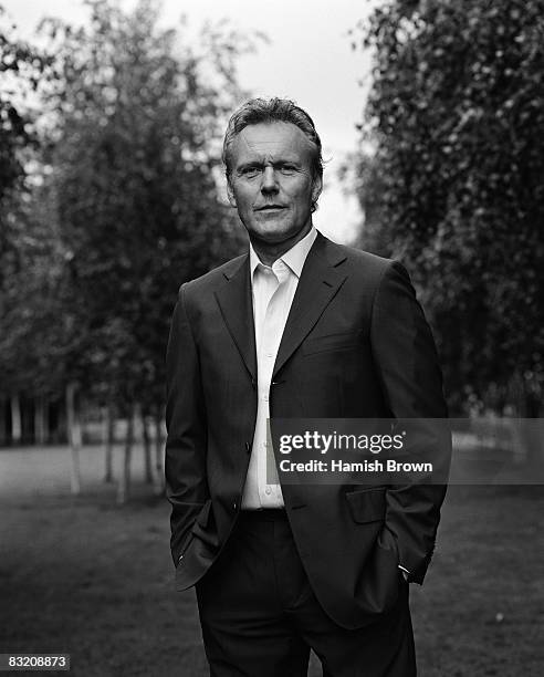 Actor Anthony Head poses for a portrait shoot for ES magazine in London on July 3, 2007.