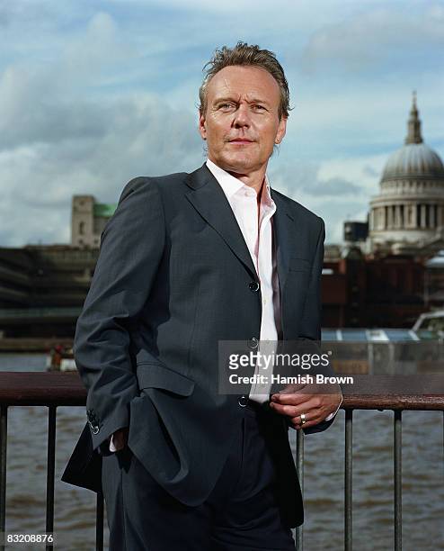 Actor Anthony Head poses for a portrait shoot for ES magazine in London on July 3, 2007.