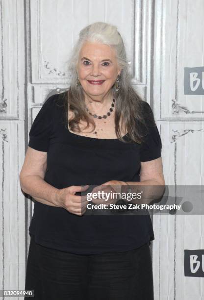 Actress Lois Smith attends Build Series to discuss her play "Marjorie Prime" at Build Studio on August 15, 2017 in New York City.