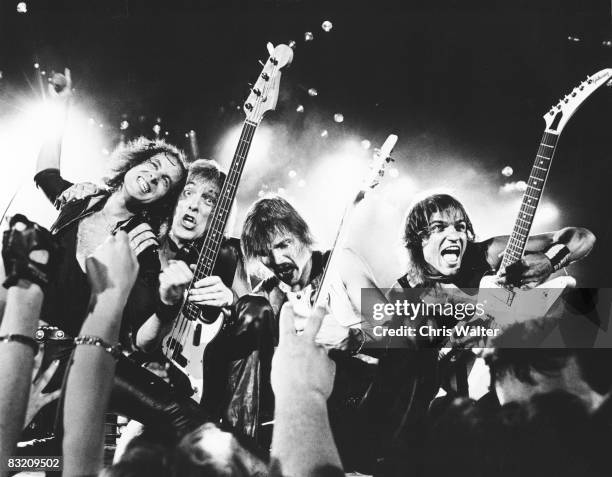 Scorpions 1984 Scorpions 1984 Klaus Meine, Francis Buchholz,Rudolph Schenker and Matthias Jabs
