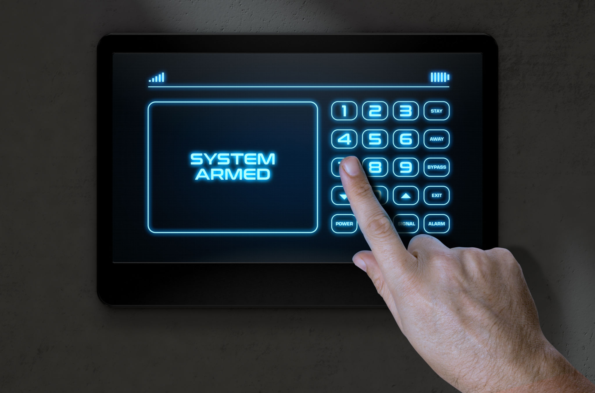 home security setup