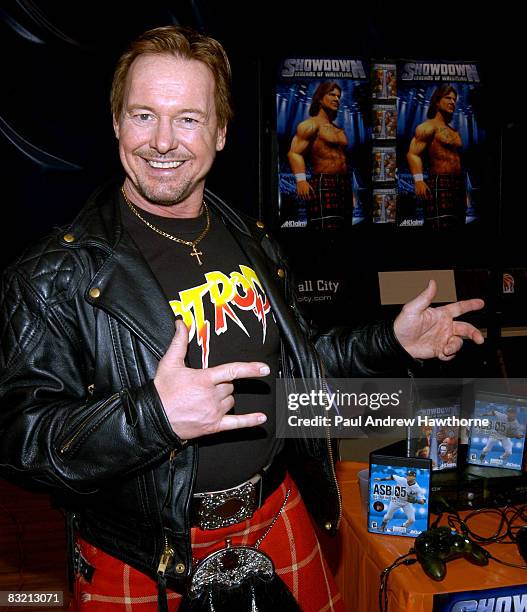 Rick Roddy Piper Wrestler Roddy Piper Fotografías e imágenes de stock - Getty Images
