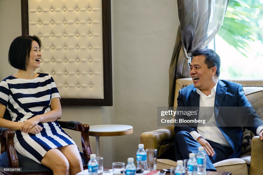 Shanda Group Chairman And Billionaire Chen Tiangqiao and Vice Chairman Chrissy Luo Interview
