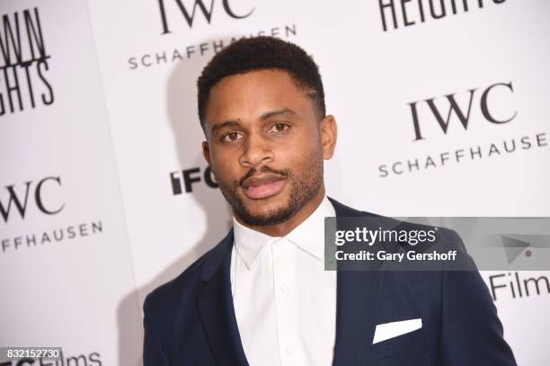 Producer/actor Nnamdi Asomugha attends the "Crown Heights" New York premiere at The Metrograph on August 15, 2017 in New York City.