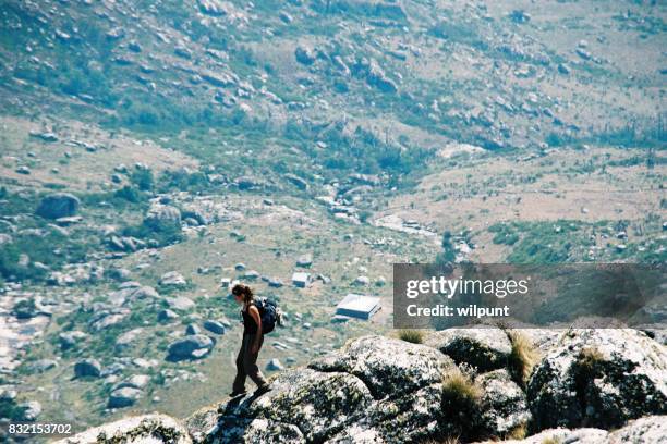 approach to mountain hut - zomba stock pictures, royalty-free photos & images