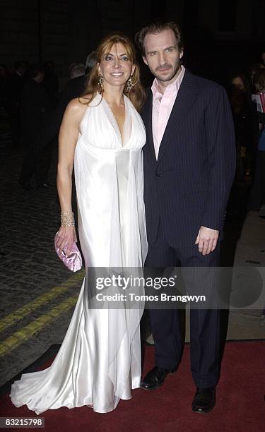 Natasha Richardson and Ralph Fiennes