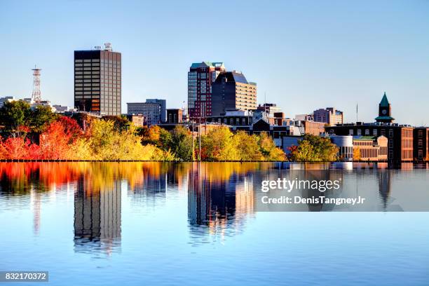 autumn in manchester, new hampshire - new hampshire stock pictures, royalty-free photos & images