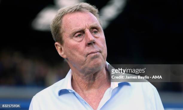 Harry Redknapp manager of Birmingham City during the Sky Bet Championship match between Birmingham City and Bolton Wanderers at St Andrews on August...