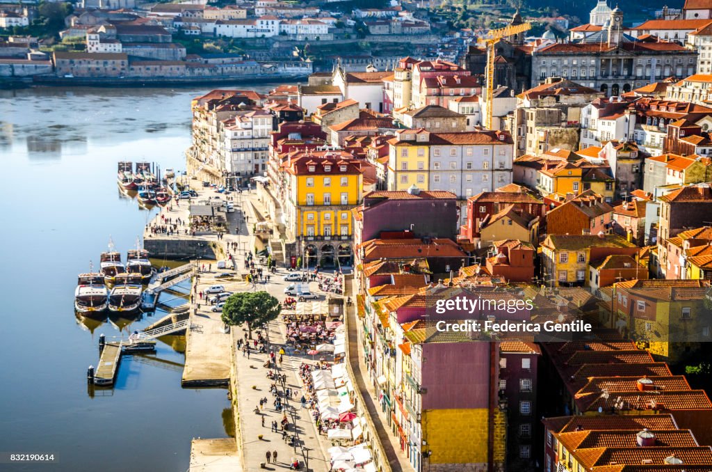 View of Porto from Dom Luís I Bridge