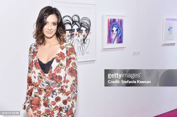 Roya Ansari at "Pinkie Swear" Makeup Collective Celebrates Launch With Special Exhibition "Drawn In: Beauty Illustration in the Digital World"...