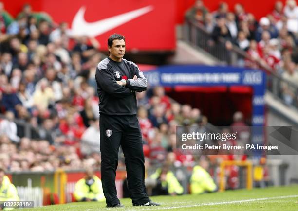 Fulham manager Chris Coleman