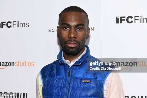 DeRay Mckesson attends the "Crown Heights" New York premiere at Metrograph on August 15, 2017 in New York City.