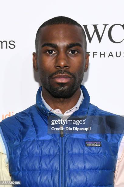 DeRay Mckesson attends the "Crown Heights" New York premiere at Metrograph on August 15, 2017 in New York City.