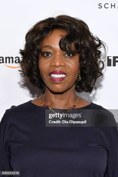 Alfre Woodard attends the "Crown Heights" New York premiere at Metrograph on August 15, 2017 in New York City.