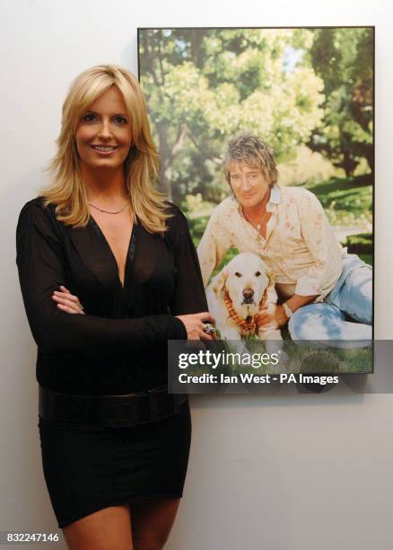 Penny Lancaster arriving at the opening of the PDSA Pet Pawtraits calendar exhibition at the Mall galleries, central London. Picture date: Wednesday...