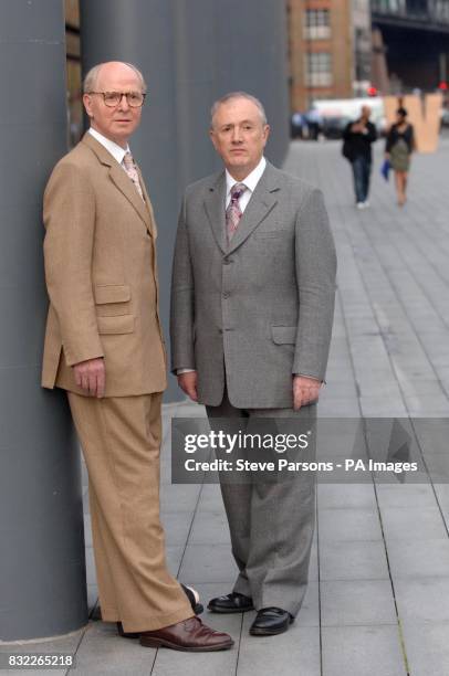 Controversial artists Gilbert and George launch a major retrospective of their work to be displayed at the Tate Modern in Spring 2007 at the Old...