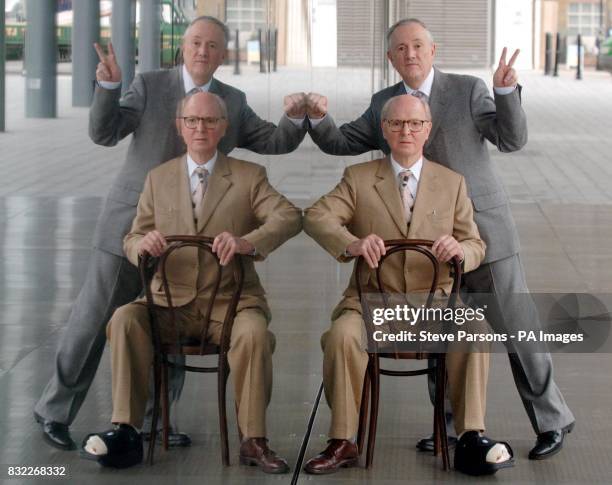 Controversial artists Gilbert and George launch a major retrospective of their work to be displayed at the Tate Modern in Spring 2007 at the Old...