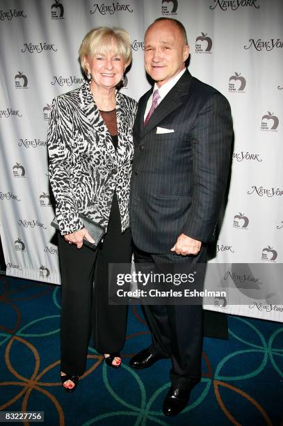 New York City Police Commissioner Ray Kelly and wife attend the New York Magazine's 40th Anniversary event at Hammerstein Ballroom on October 10,...