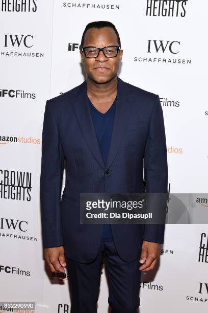 Geoffrey Fletcher attends the "Crown Heights" New York premiere at Metrograph on August 15, 2017 in New York City.