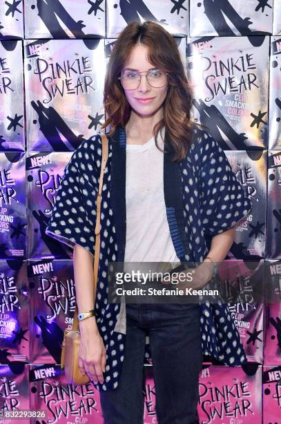 Abigail Spencer at "Pinkie Swear" Makeup Collective Celebrates Launch With Special Exhibition "Drawn In: Beauty Illustration in the Digital World"...